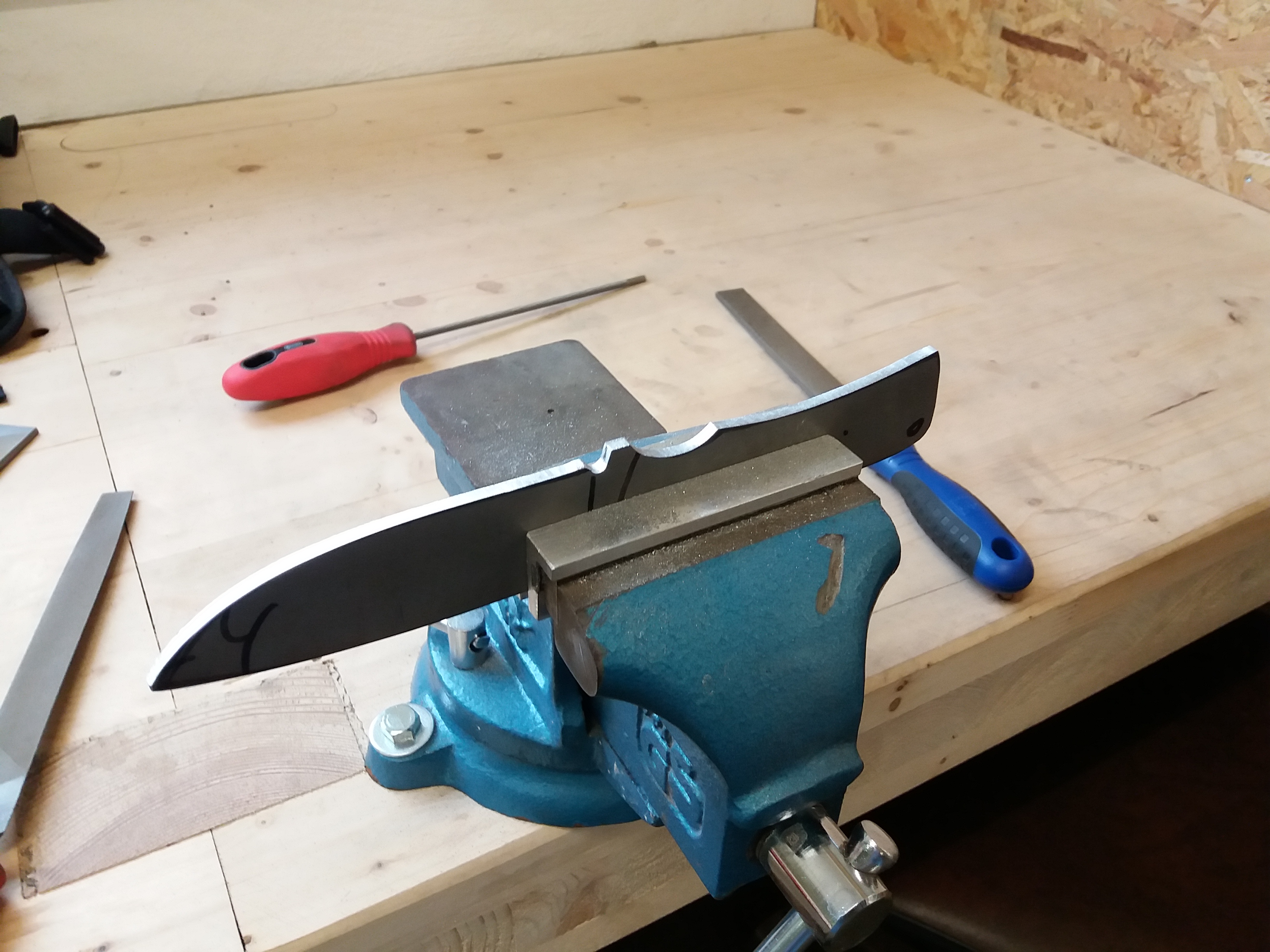 DIY Messer feilen