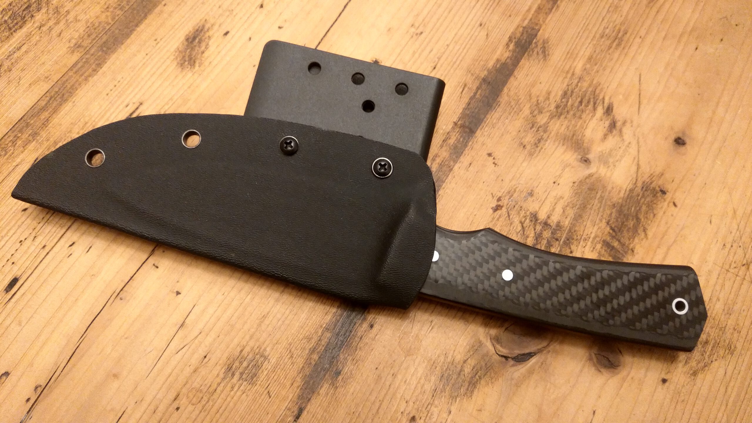 DIY Messer mit Kydexscheide