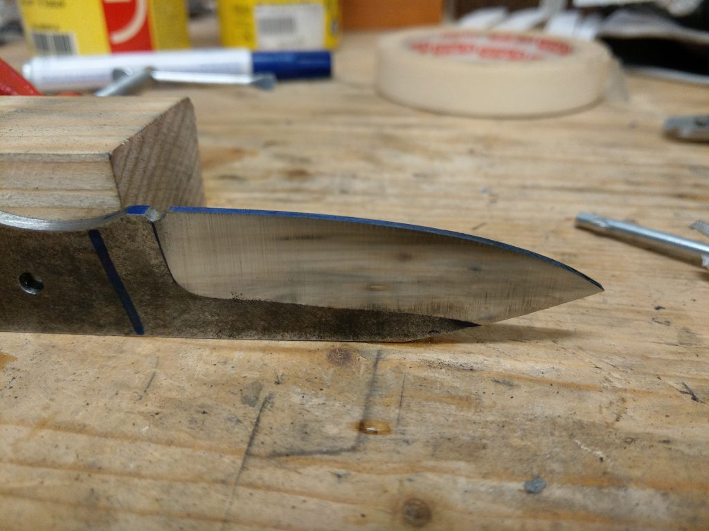 Messerklinge Anschliff