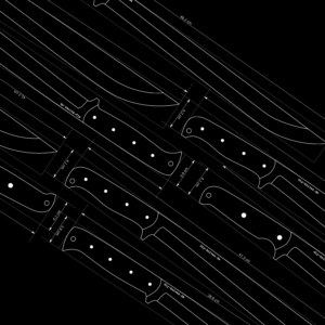 9 Macheten Vorlagen PDF & DXF